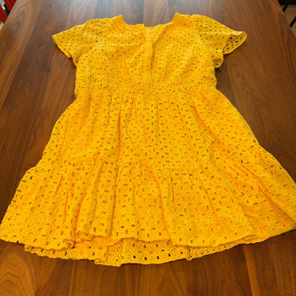 Adult Size 1X Anthropologie The Somerset Mini Dress Eyelet Edition